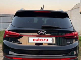 2021 Hyundai Santa Fe IV Рестайлинг, чёрный, 3480000 рублей, вид 3