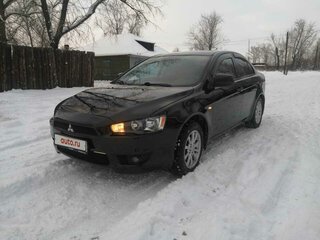 2010 Mitsubishi Lancer X, чёрный, 800000 рублей, вид 1