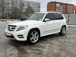 2013 Mercedes-Benz GLK-Класс 220 CDI I (X204) Рестайлинг, белый, 1850000 рублей, вид 4