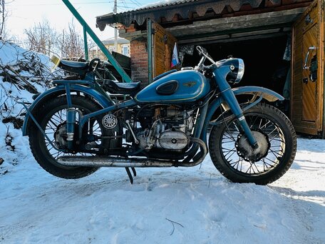 1963 Урал M-72, синий, 600000 рублей, вид 2