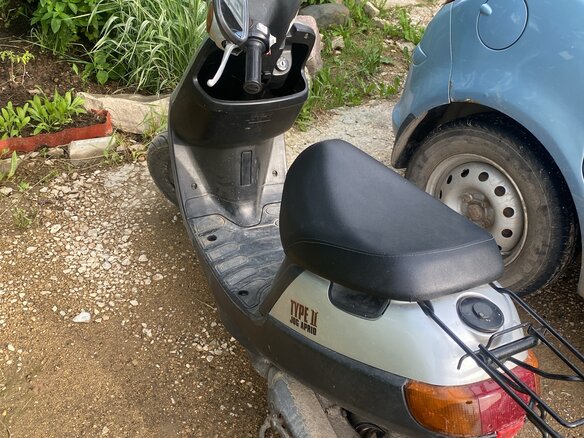 1999 Yamaha Jog, серый, 85000 рублей - вид 2