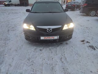 2006 Mazda 6 I (GG) Рестайлинг, чёрный, 590000 рублей, вид 2