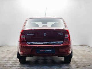 2010 Renault Logan I Рестайлинг, красный, 406000 рублей, вид 4