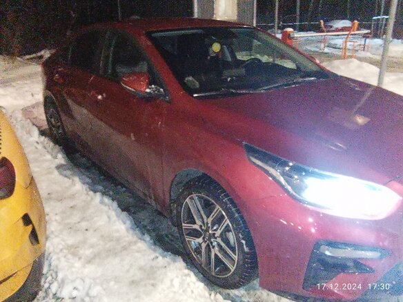 2021 Kia Cerato IV, красный, 2060000 рублей - вид 13