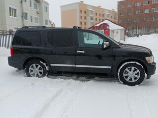 2006 Infiniti QX56 I, чёрный, 1350000 рублей, вид 4