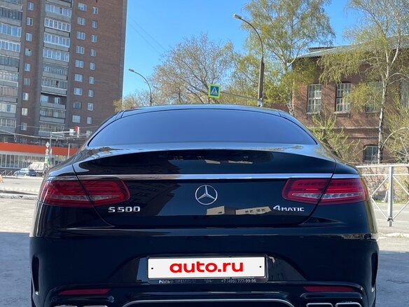 2015 Mercedes-Benz S-Класс 500 VI (W222, C217), чёрный, 4800000 рублей - вид 5