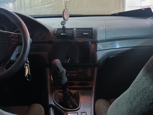 1996 BMW 5 серии 520i IV (E39), синий, 850000 рублей - вид 6