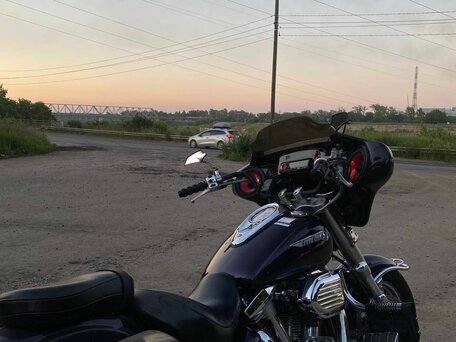 2000 Yamaha XV 1600 Road Star, фиолетовый, 620000 рублей, вид 5