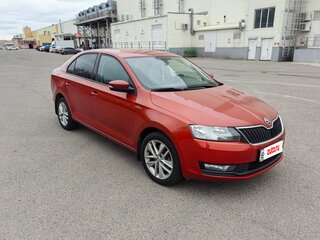 2018 Skoda Rapid I Рестайлинг, красный, 1350000 рублей, вид 2
