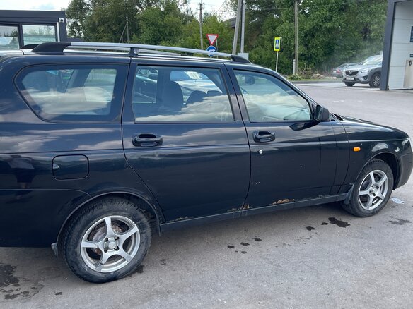 2010 Lada (ВАЗ) Priora I, чёрный, 310000 рублей - вид 4