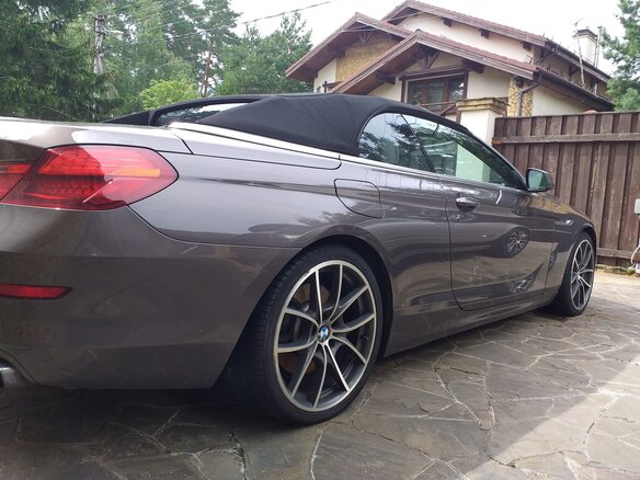 2011 BMW 6 серии 650i III (F06/F13/F12), коричневый - вид 4