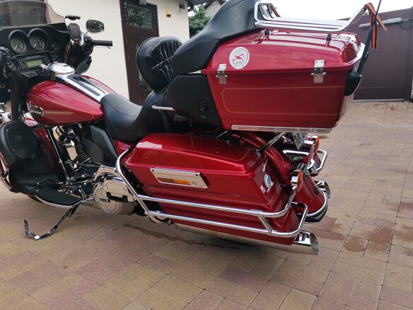 2012 Harley-Davidson Electra Glide, красный, 1340000 рублей - вид 7