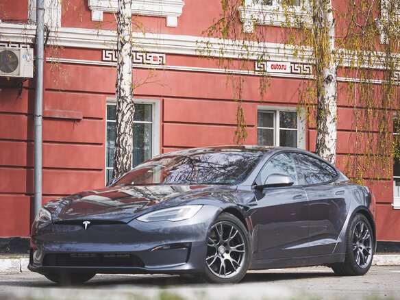 2021 Tesla Model S Plaid I Рестайлинг 2, серый, 7999000 рублей - вид 20