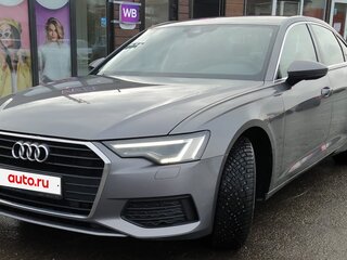 2021 Audi A6 45 TFSI V (C8), серый, 4250000 рублей, вид 2