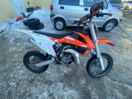2016 KTM 65 SX, белый, 190000 рублей, вид 1