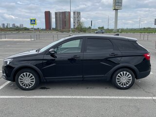 2021 Lada (ВАЗ) Vesta SW Cross I, чёрный, 1100000 рублей, вид 4