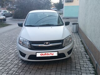 2017 Lada (ВАЗ) Granta I, белый, 600000 рублей, вид 1