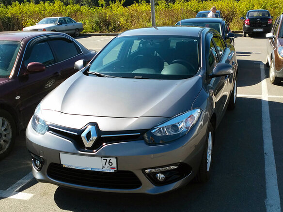 2013 Renault Fluence I Рестайлинг, серый