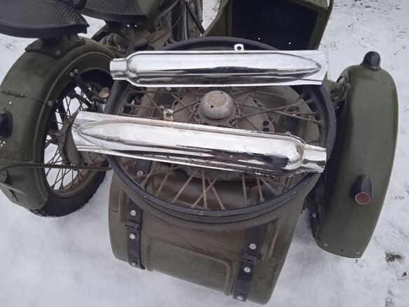 1965 Урал M-62, голубой, 250000 рублей - вид 8