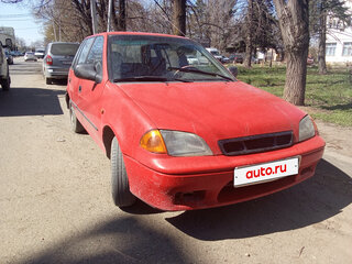 1997 Suzuki Swift II Рестайлинг, красный, 95000 рублей, вид 1