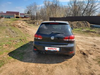 2009 Volkswagen Golf VI, чёрный, 850000 рублей, вид 3