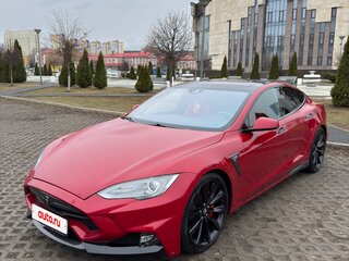 2016 Tesla Model S P90D I Рестайлинг, красный, 3500000 рублей, вид 1