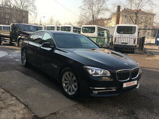 2012 BMW 7 серии Long 740Li xDrive V (F01/F02/F04) Рестайлинг, чёрный, 1850000 рублей, вид 2