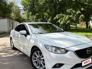 2017 Mazda 6 III (GJ) Рестайлинг, белый, 1700000 рублей, вид 2