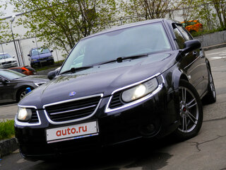 2007 Saab 9-5 I Рестайлинг 2, чёрный, 850000 рублей, вид 3