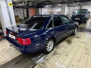 1996 Audi A6 I (C4), синий, 450000 рублей, вид 4
