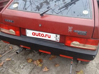 1993 Lada (ВАЗ) 2109, красный, 190000 рублей, вид 2