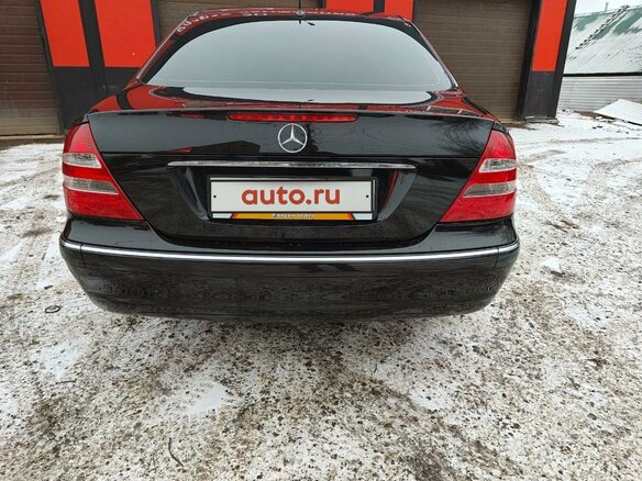 2002 Mercedes-Benz E-Класс 270 III (W211, S211), чёрный, 1500000 рублей - вид 4