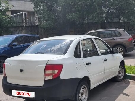 2013 Lada (ВАЗ) Granta I, белый, 205000 рублей, вид 4