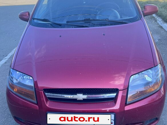 2006 Chevrolet Aveo I, красный, 440000 рублей - вид 3