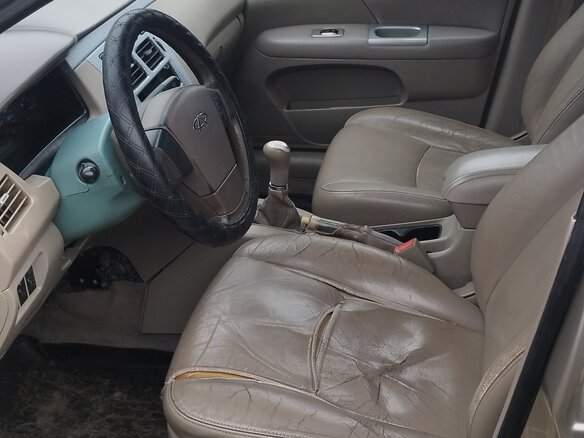 2007 Chery Fora (A21), бежевый, 110000 рублей - вид 11