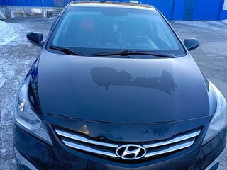 2016 Hyundai Solaris I Рестайлинг, чёрный, 900000 рублей, вид 2