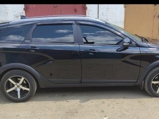 2020 Lada (ВАЗ) Vesta SW Cross I, чёрный, 1400000 рублей, вид 3
