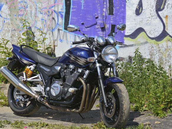 2007 Yamaha XJR1300, синий