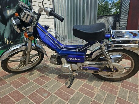 2010 Atlant 50cc, синий, 28000 рублей, вид 3
