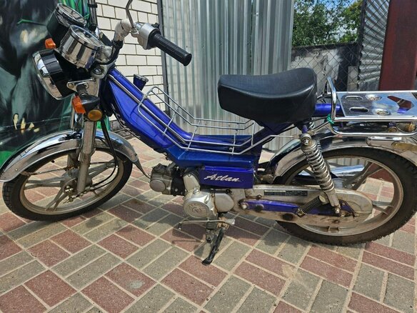 2010 Atlant 50cc, синий, 28000 рублей - вид 2