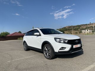 2021 Lada (ВАЗ) Vesta SW Cross I, белый, 1400000 рублей, вид 2