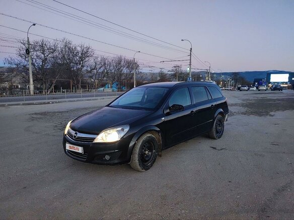 2008 Opel Astra H Рестайлинг, чёрный, 585000 рублей