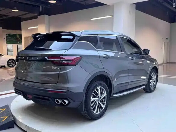 2021 Geely Binyue I Рестайлинг, чёрный - вид 3