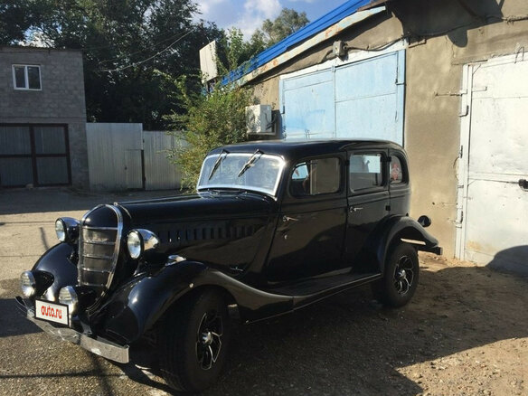 1939 ГАЗ М1, чёрный - вид 7