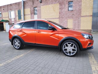 2021 Lada (ВАЗ) Vesta SW Cross I, оранжевый, 2299999 рублей, вид 4