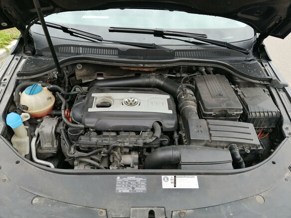 2010 Volkswagen Passat CC I, чёрный - вид 14