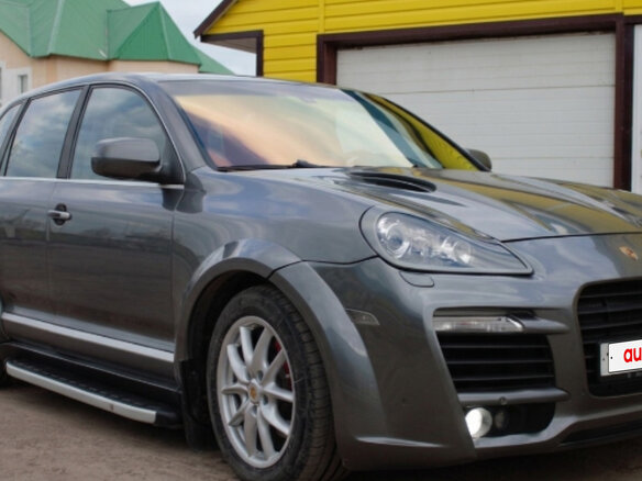 2007 Porsche Cayenne Turbo I Рестайлинг (957), серый, 1650000 рублей - вид 1