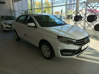 2023 Lada (ВАЗ) Vesta I Рестайлинг (NG), белый, 1591900 рублей, вид 4