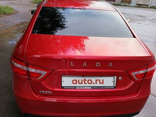 2016 Lada (ВАЗ) Vesta I, красный, 880000 рублей, вид 4