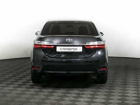 2016 Toyota Corolla XI (E160, E170, E180) Рестайлинг 1, чёрный - вид 5
